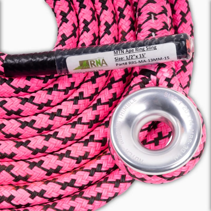 RNA 1/2 inch x 15 feet Mountain Ape Ring Sling - This Versatile Redirect can be Used in a Variety of Configurations - Image 2
